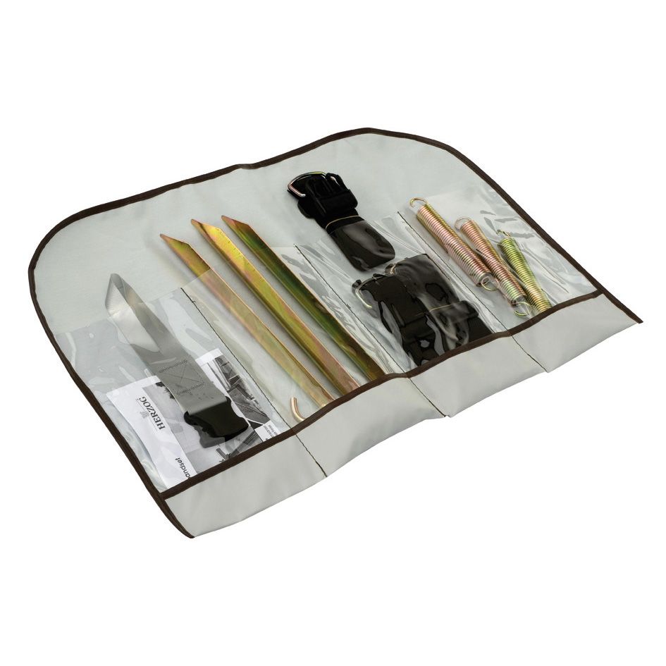 Sada upevňovacích popruhů proti větru