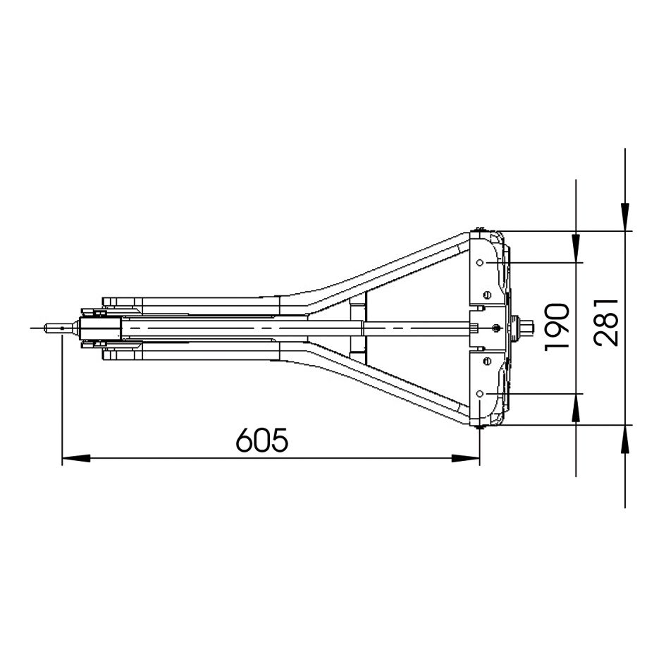 Podpěry Premium 1250 lang