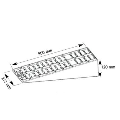 Nájezdové klíny Maxi