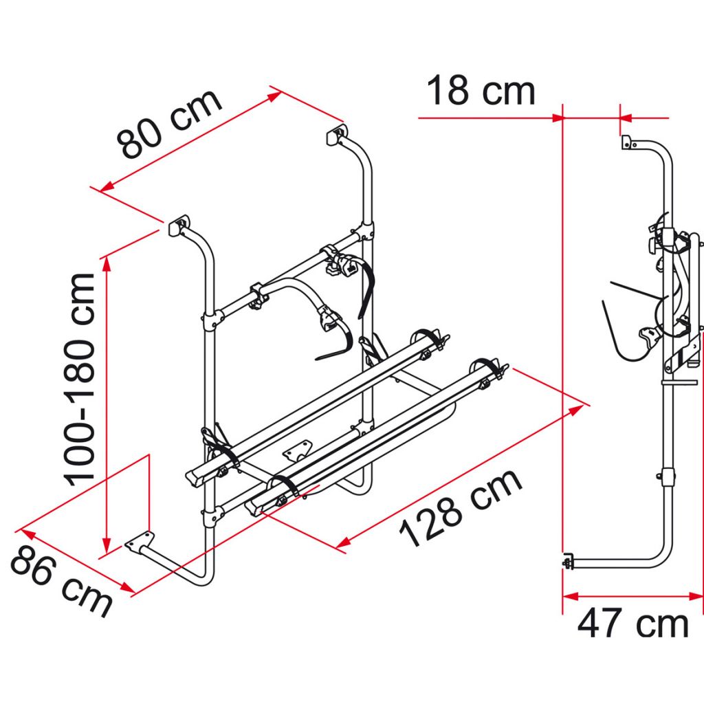 Nosič jízdních kol Carry-Bike Universal