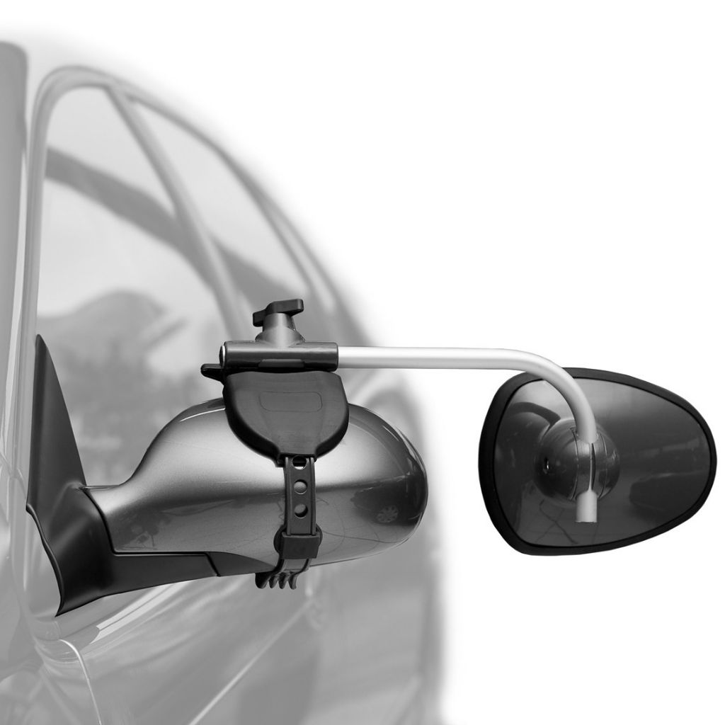 Karavanová zrcátka Alufor L, plochá