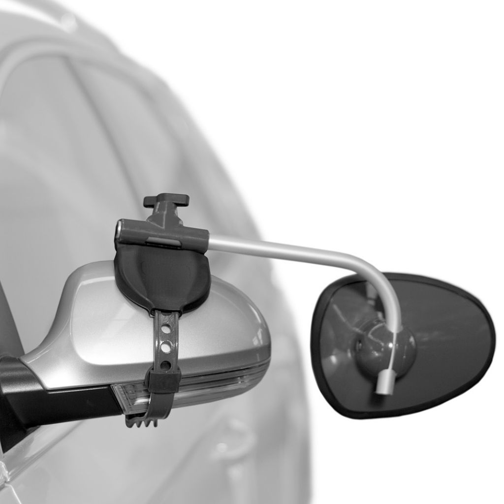 Karavanová zrcátka Alufor L, plochá