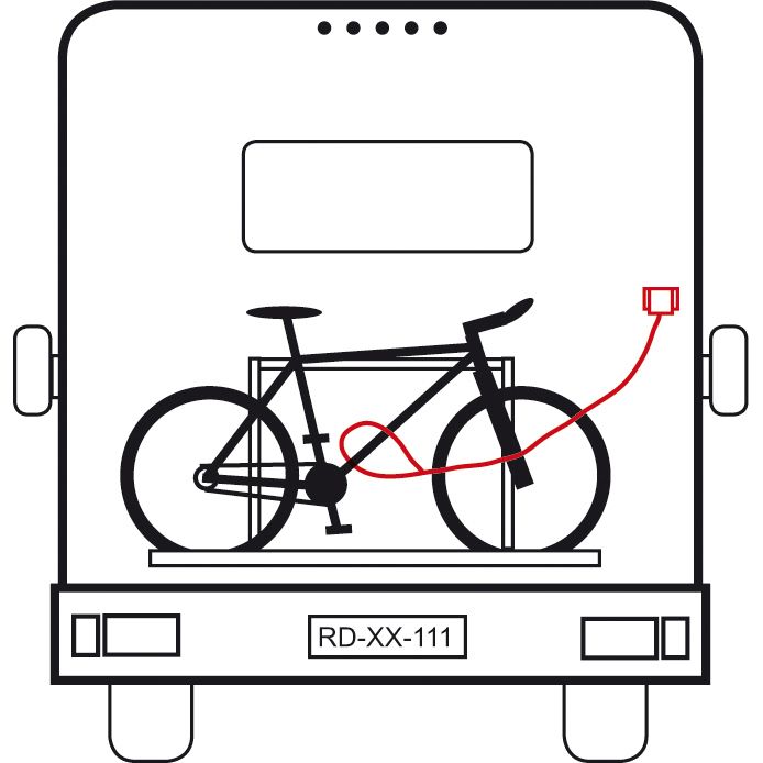 Bezdrátová kabelová smyčka 868