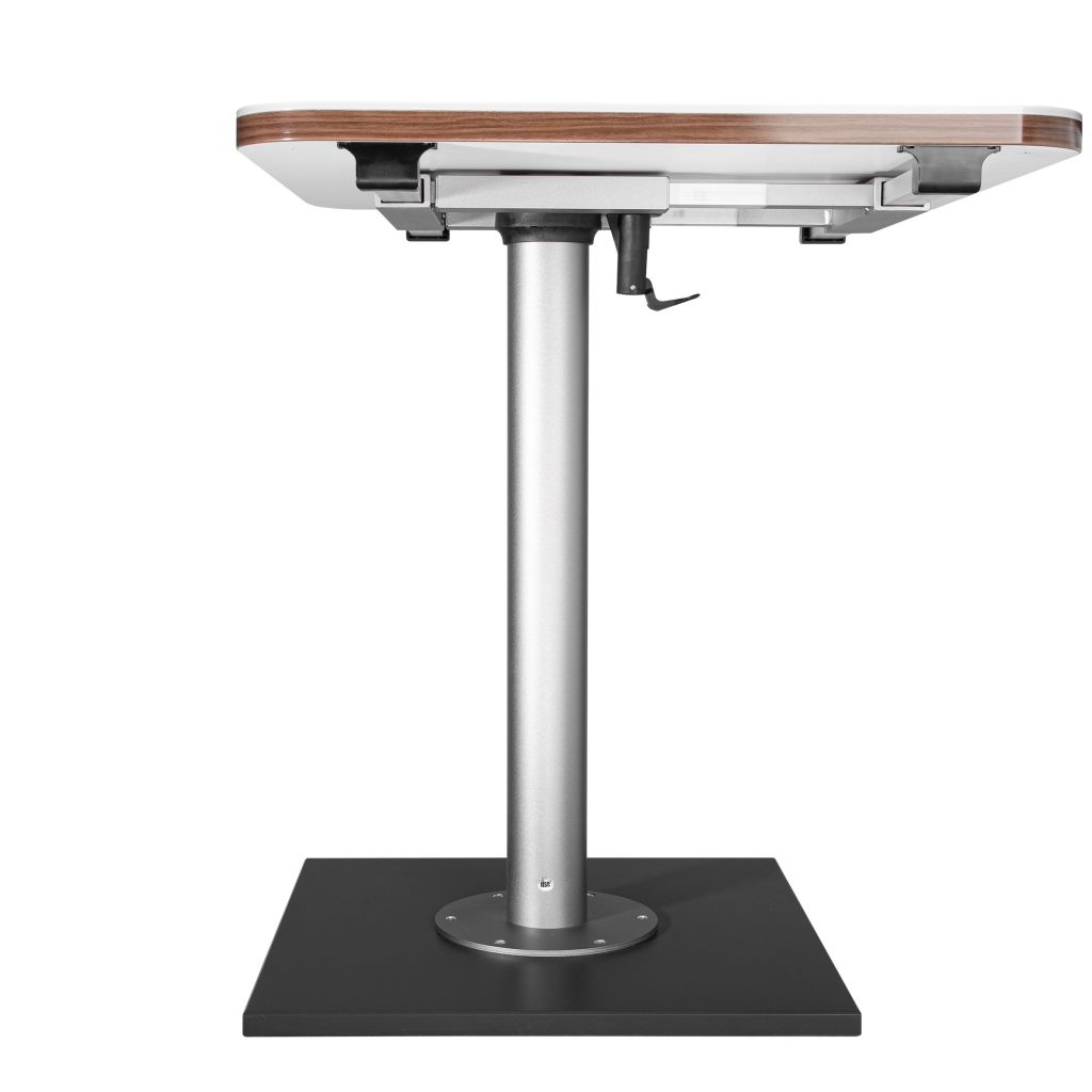 Pevná středová noha stolu s posuvným mechanismem X/Y