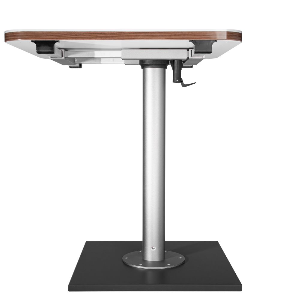 Pevná středová noha stolu s posuvným mechanismem X/Y