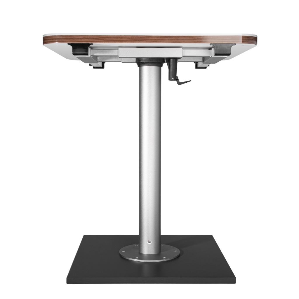 Pevná středová noha stolu s posuvným mechanismem X/Y