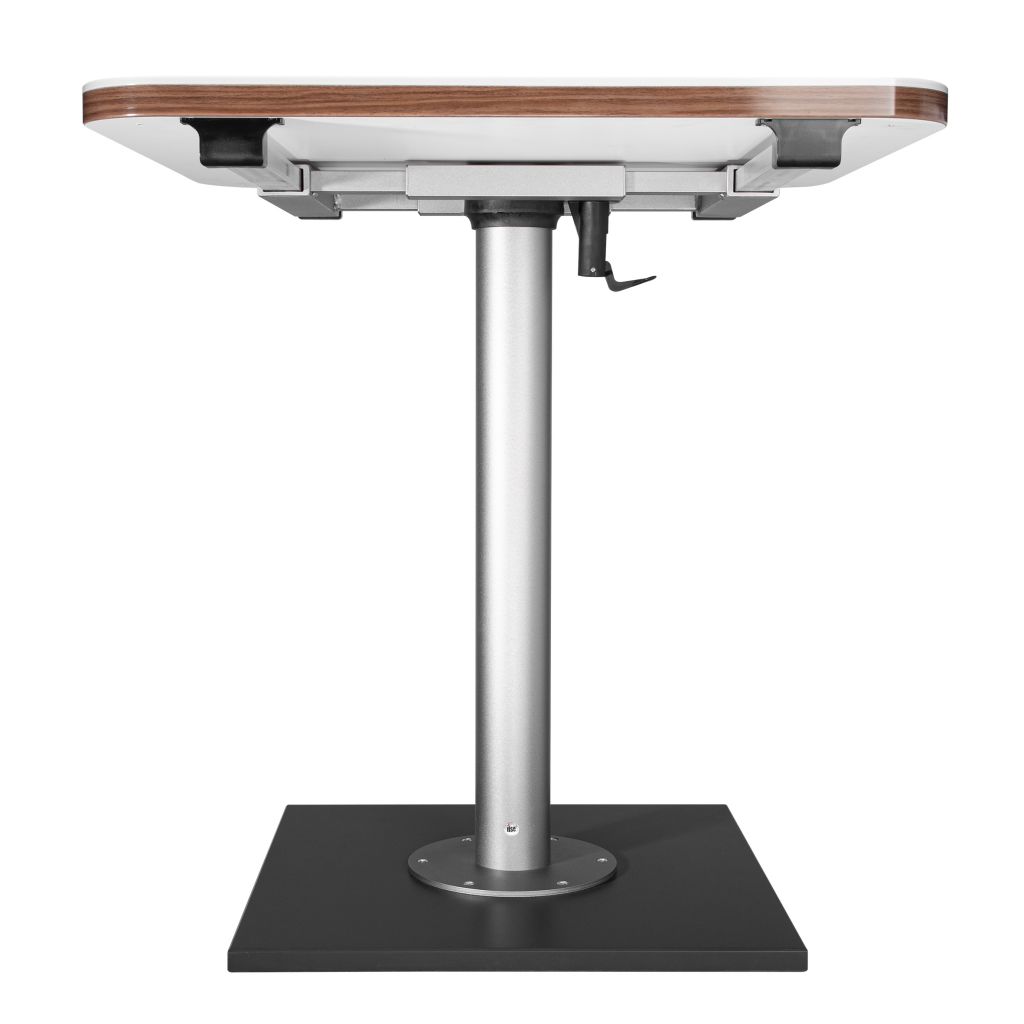 Pevná středová noha stolu s posuvným mechanismem X/Y