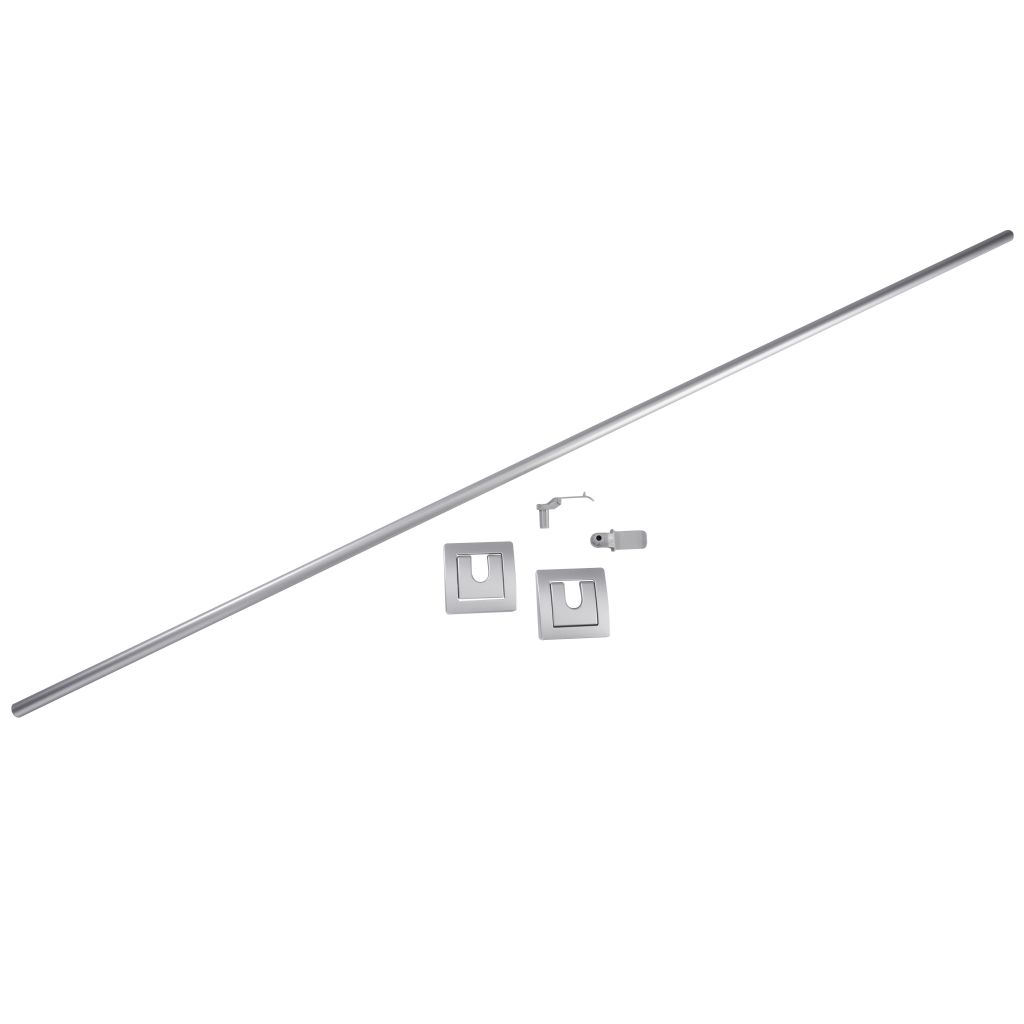 Šatní tyč s držáky