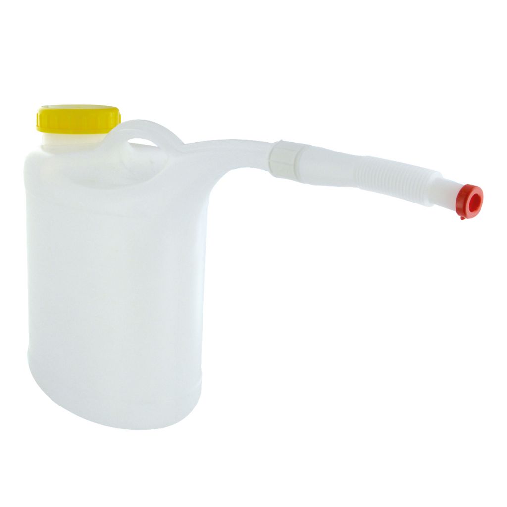 Plnicí kanystr s ohebnou výlevkou