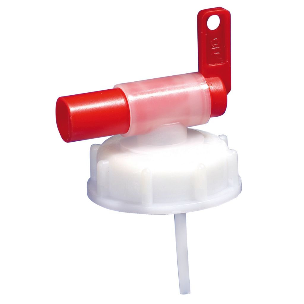 Vypouštěcí kohout s odvětráním