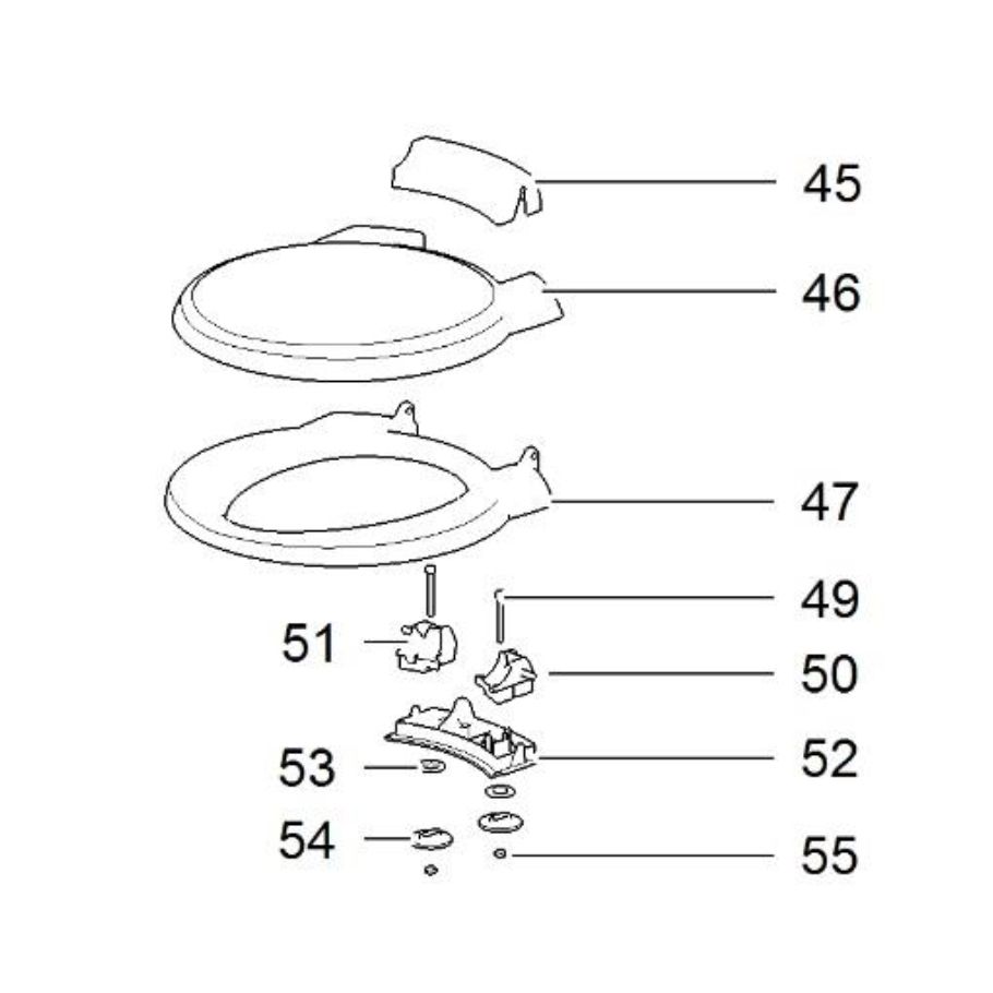 Toaletní sedátko s poklopem