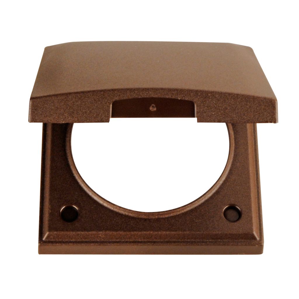 Rámeček s víčkem Berker Integro, hnědá