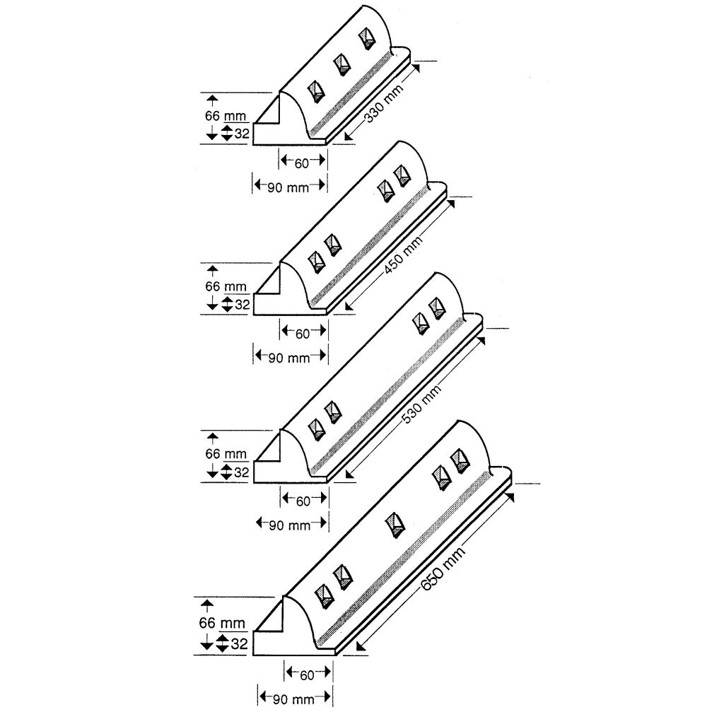 Sada spoilerových profilů SP 45