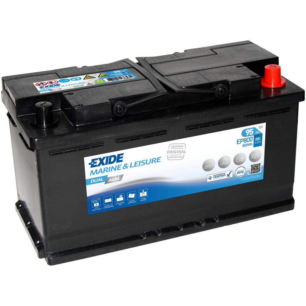 Baterie EXIDE Dual AGM 800