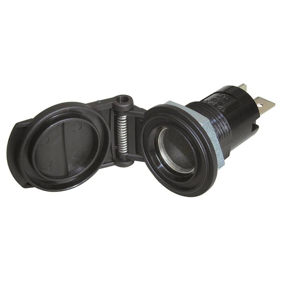 Zásuvka 12 V DIN s víčkem