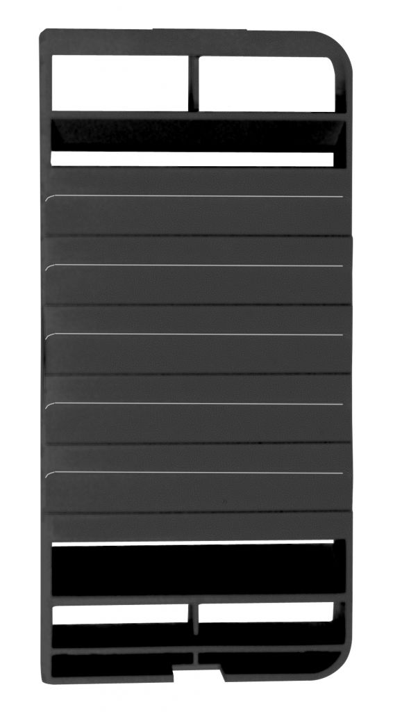 Replacement Exhaust Inset pro Dometic Ventilation System Set LS 100, black