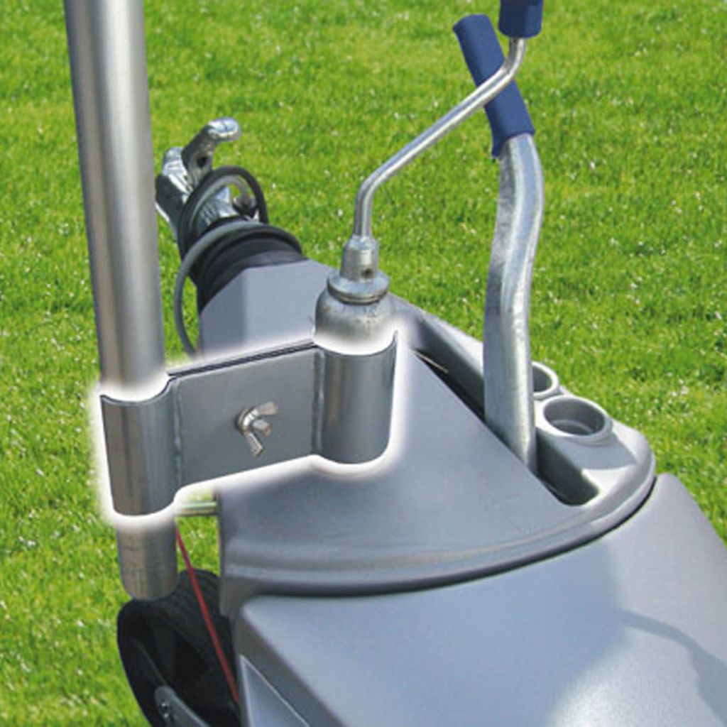 Klemmhalter pro Deichselstützräder