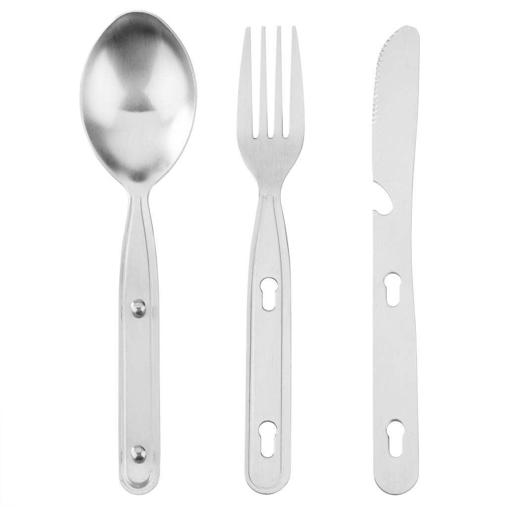 Nerezový turistický příbor