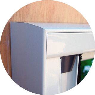 Plisovaná dveřní moskytiéra 193 cm