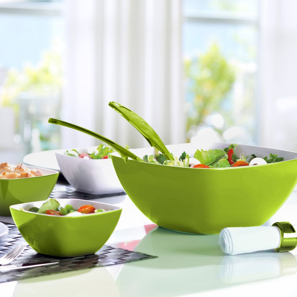 Sada misek Vienna bílá