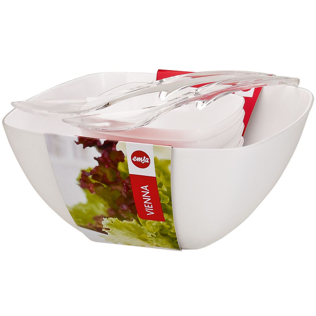 Sada misek Vienna bílá