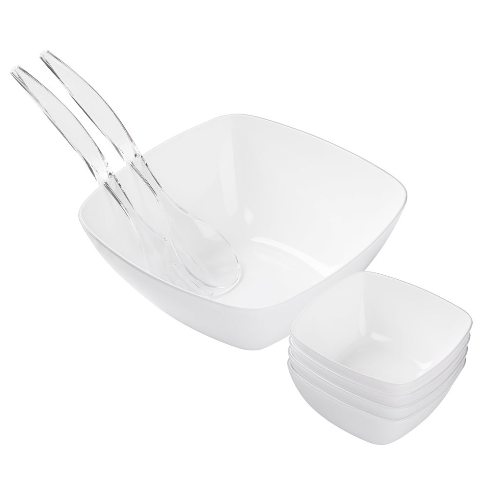 Sada misek Vienna bílá