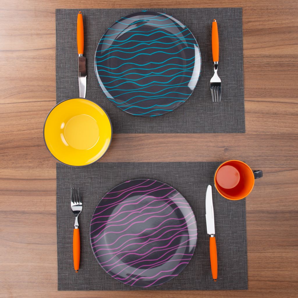 Dezertní talíř šedá Line