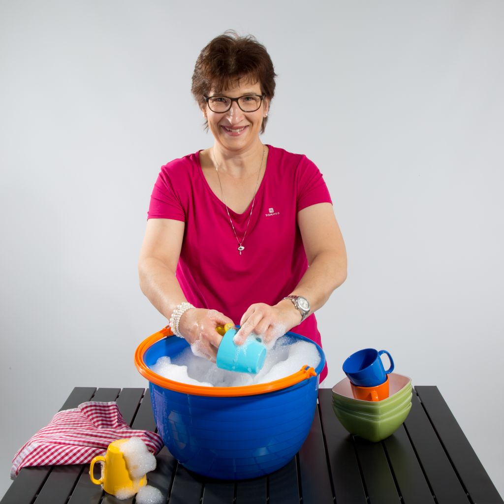 Kbelík Vinis 14 litrů, modrý