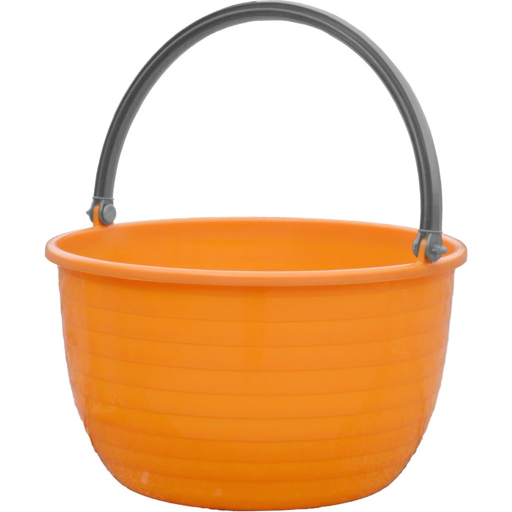 Kbelík Vinis 14 litrů, oranžový