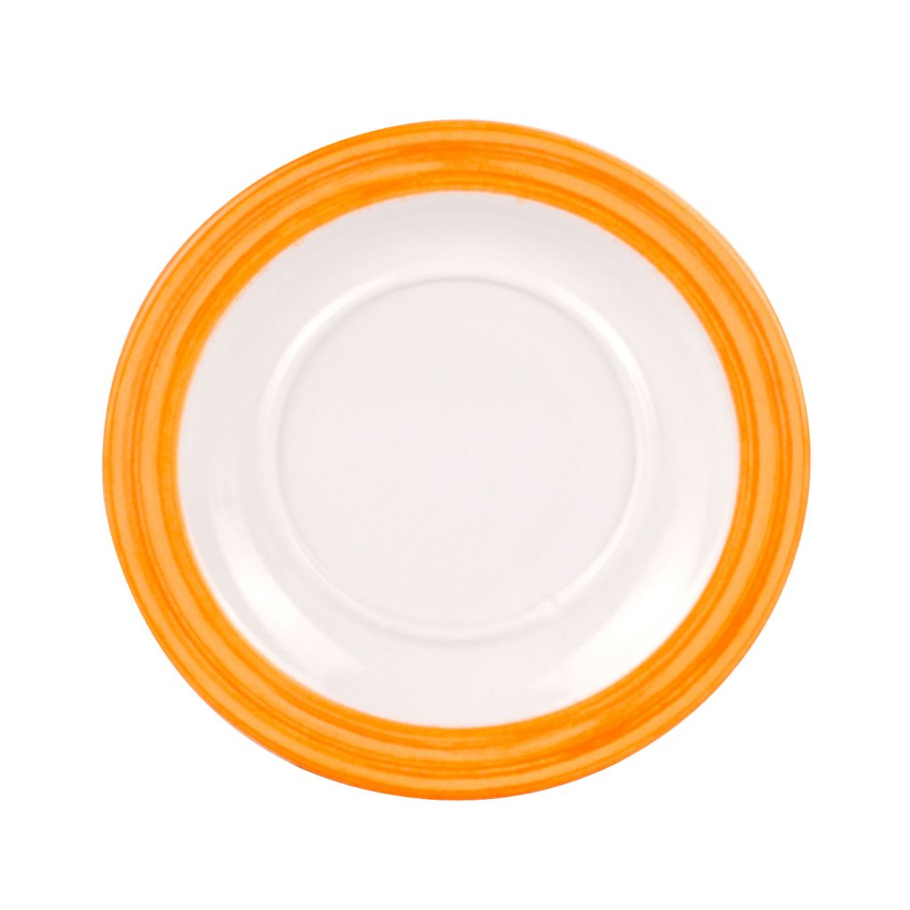 Podšálek 14 cm, oranžová