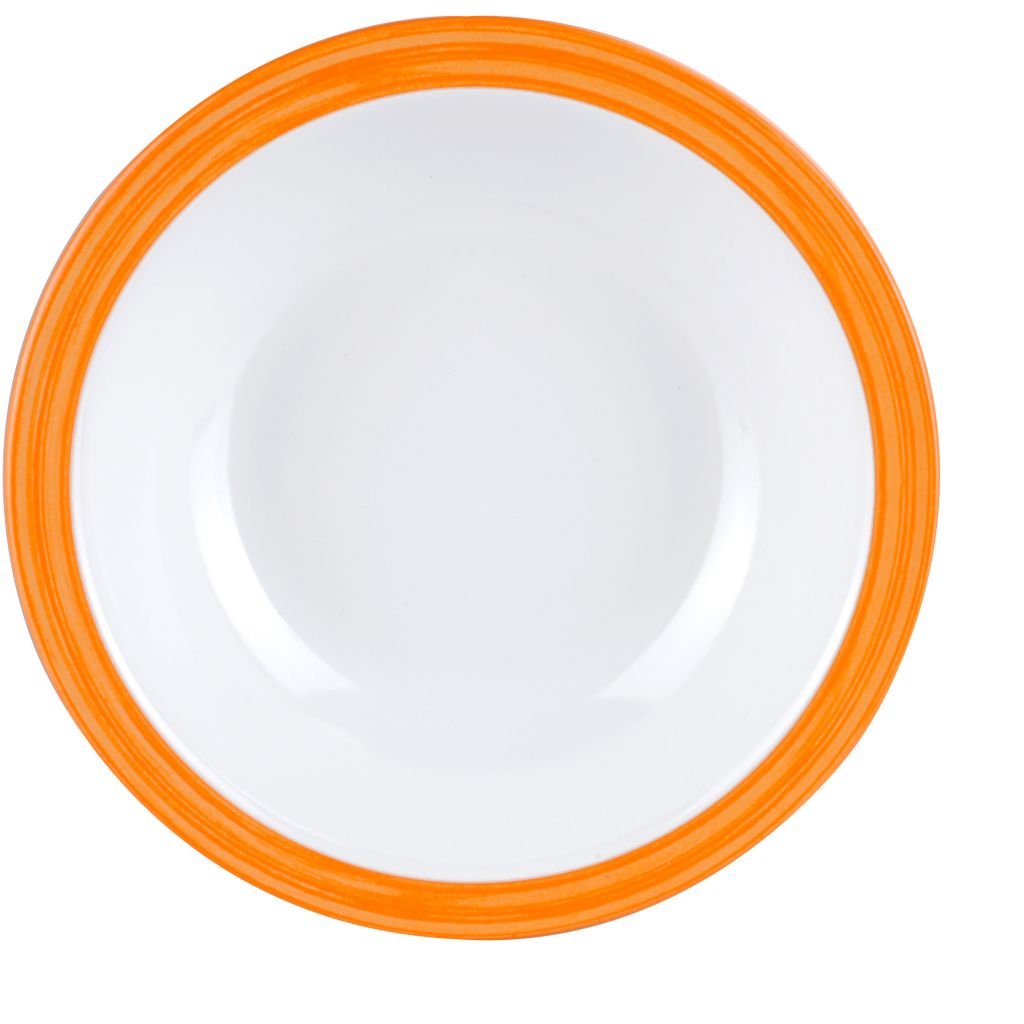 Hluboký talíř 16,5 cm, oranžová