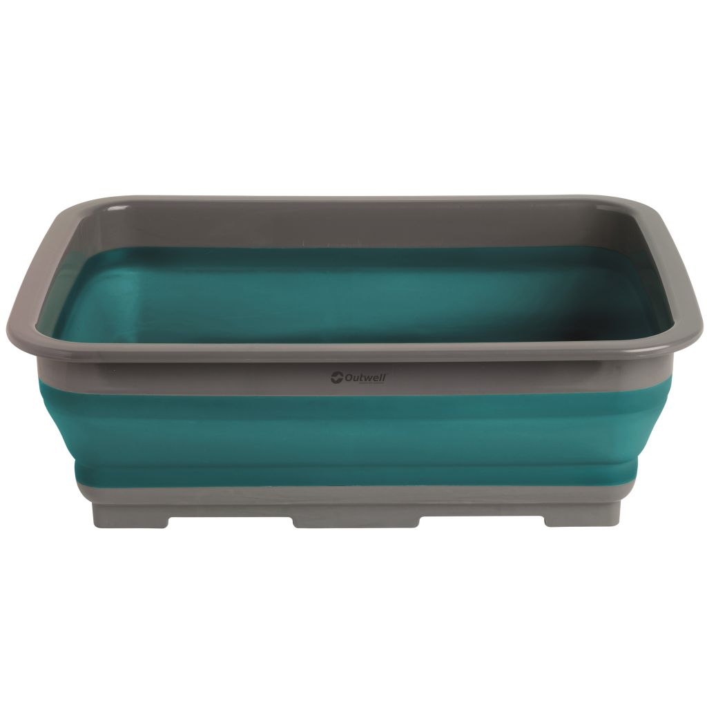 Skládací nádoba 4,5 l modrozelená