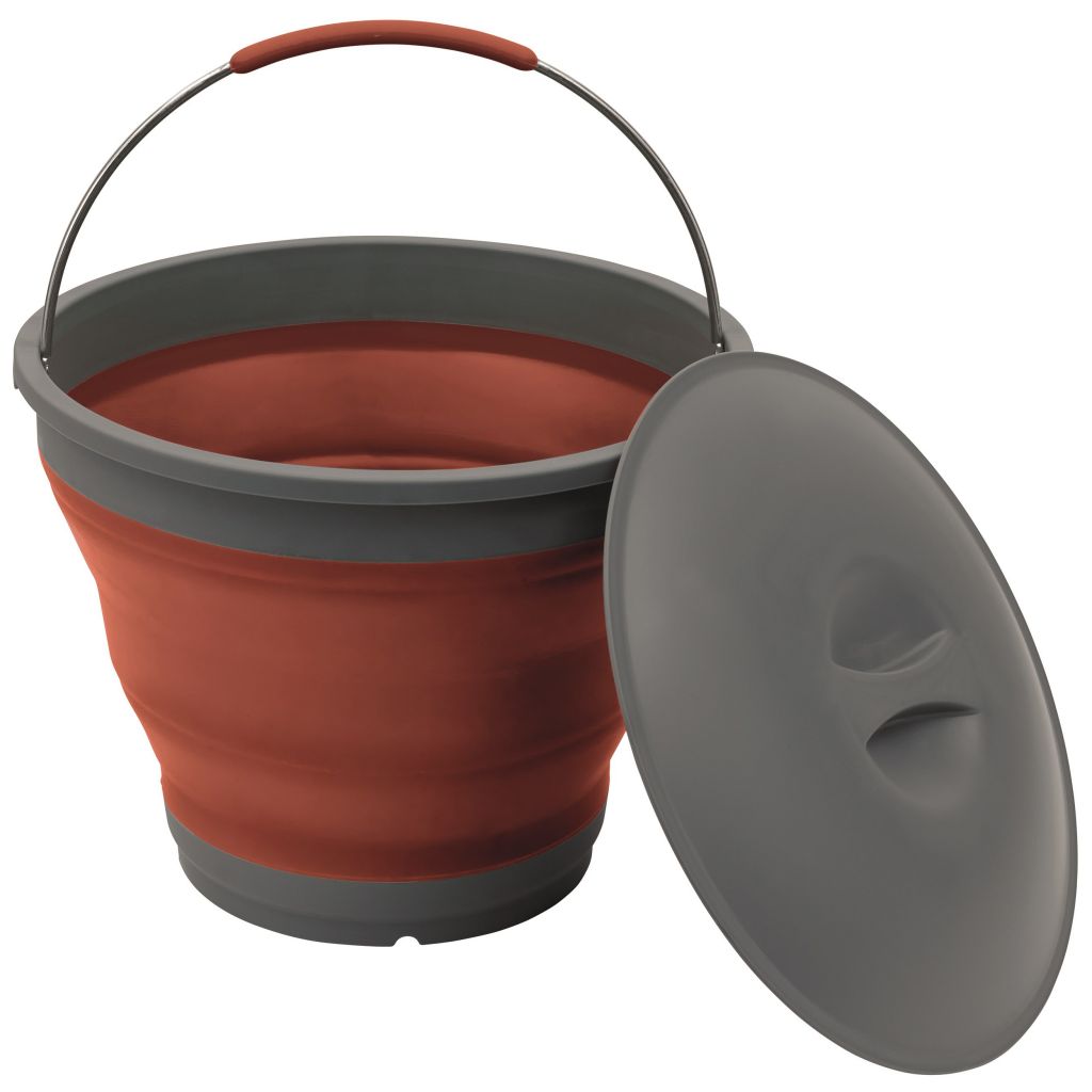 Skládací kbelík 7,5 l hnědá