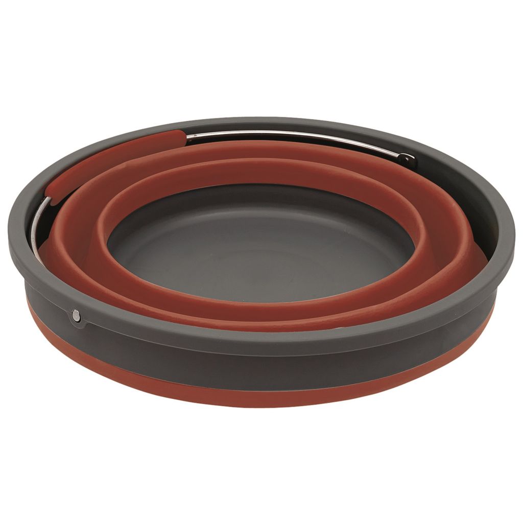 Skládací kbelík 7,5 l hnědá