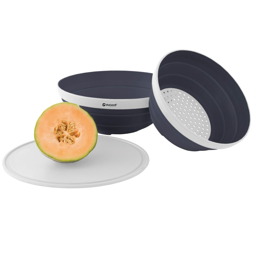 Sada skládací mísy a síta