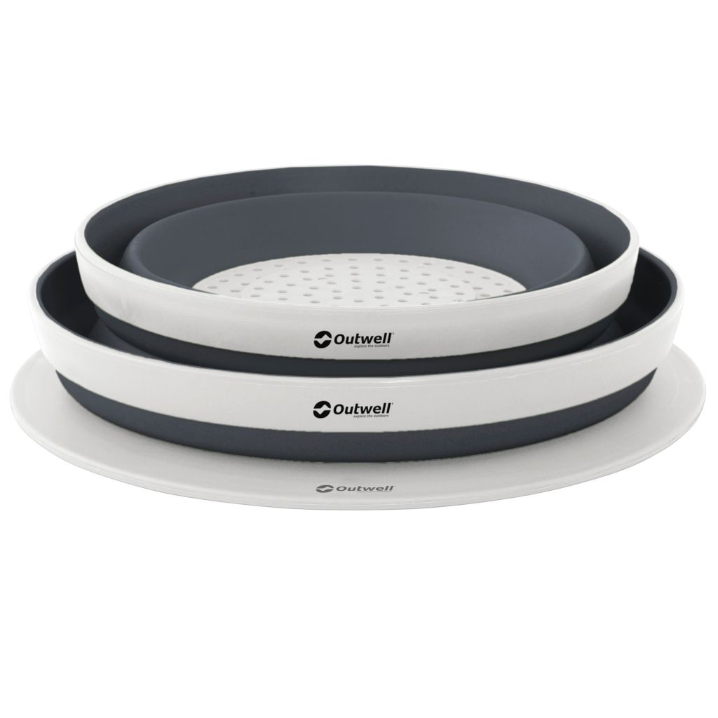 Sada skládací mísy a síta