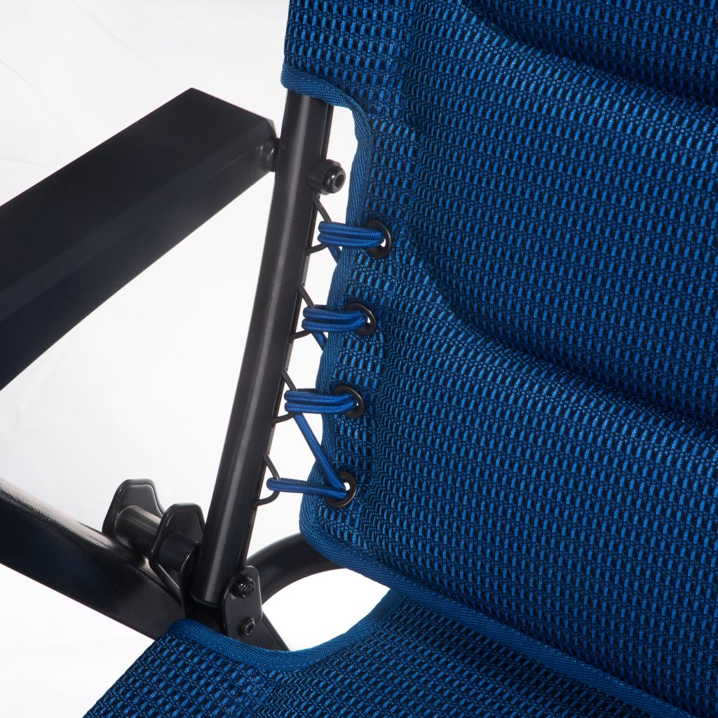 Kempinková skládací židle HighQ Comfortable Blueline