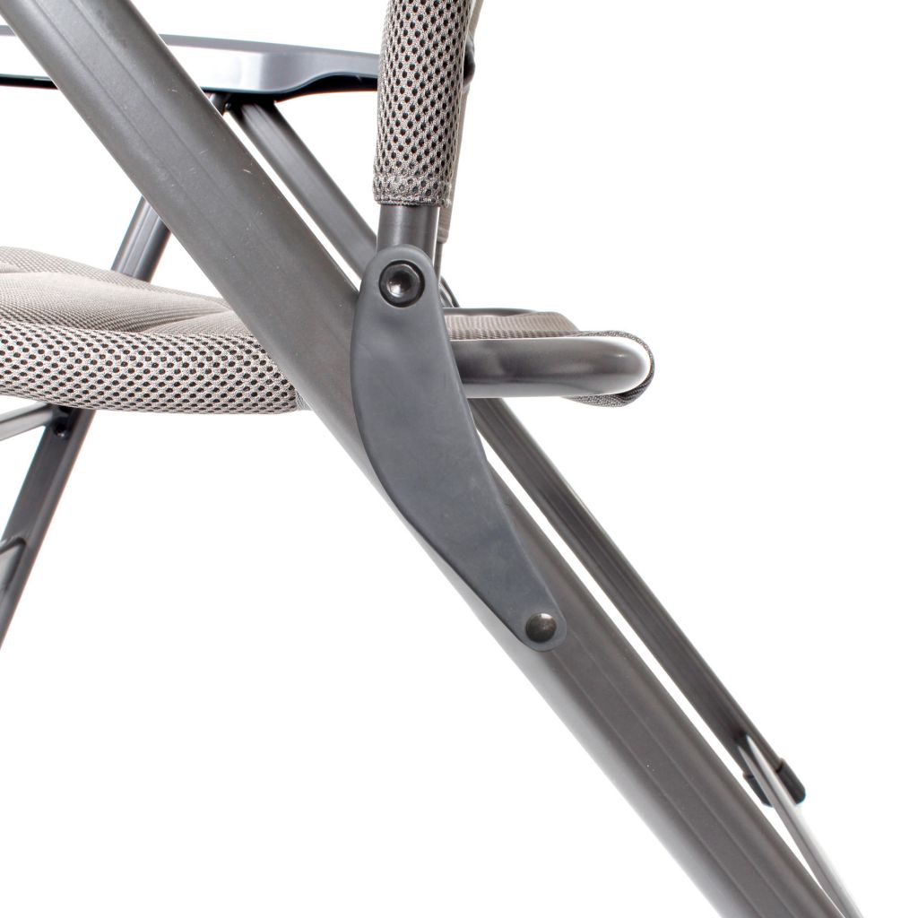 Kempinková skládací židle Aravel 3D, šedá, vel. M