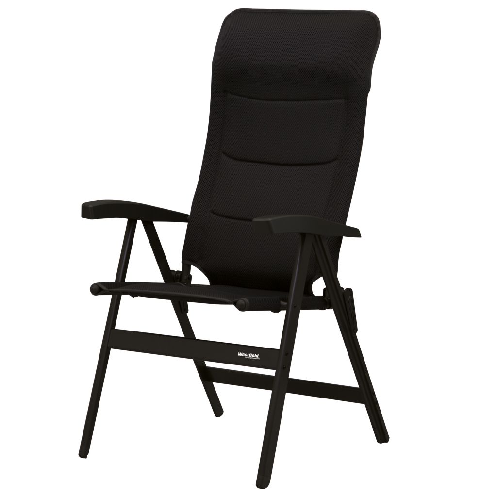 Skládací židle Noblesse Deluxe, černá