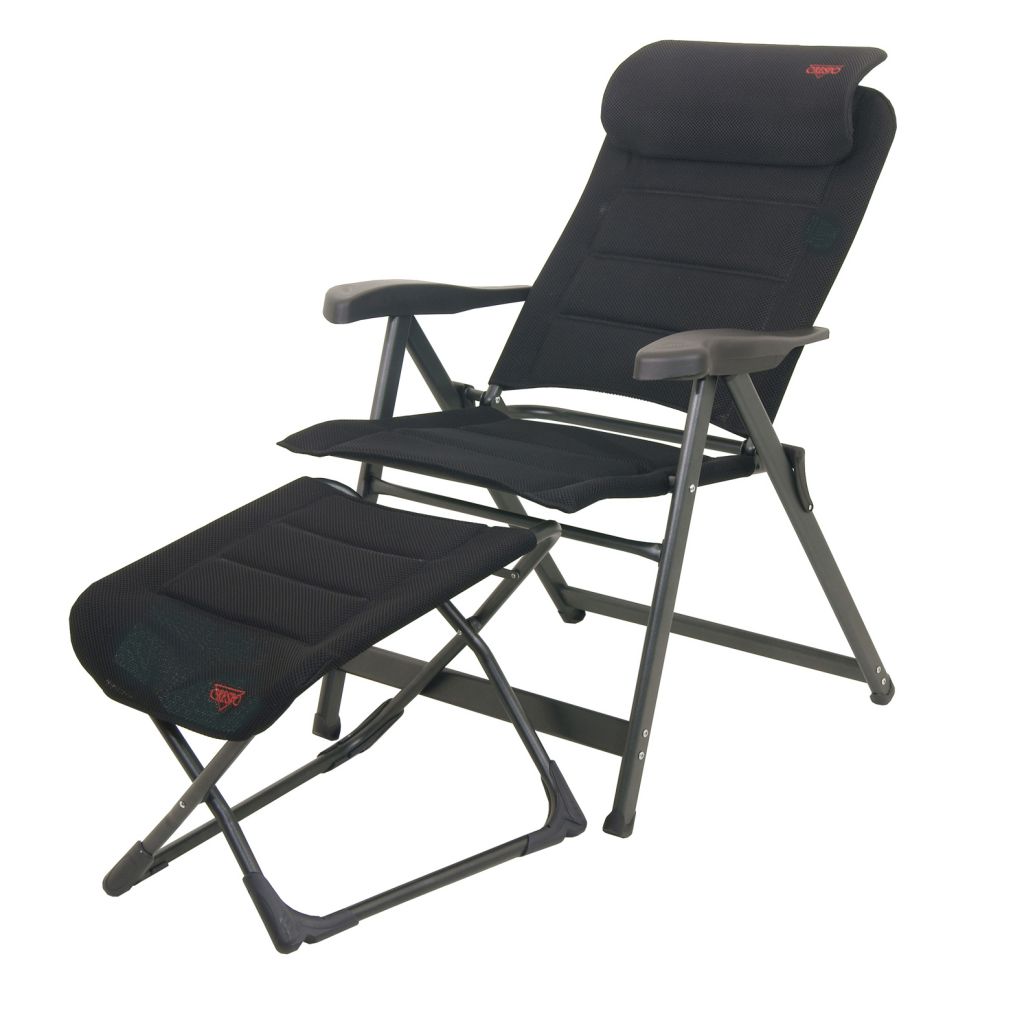 Relaxační křeslo Crespo AP-232 Air-Deluxe, černá