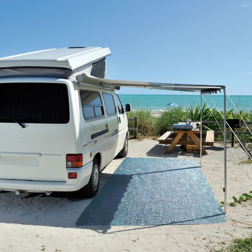 Venkovní koberec Aero-Tex, modrá 250 x 600 cm