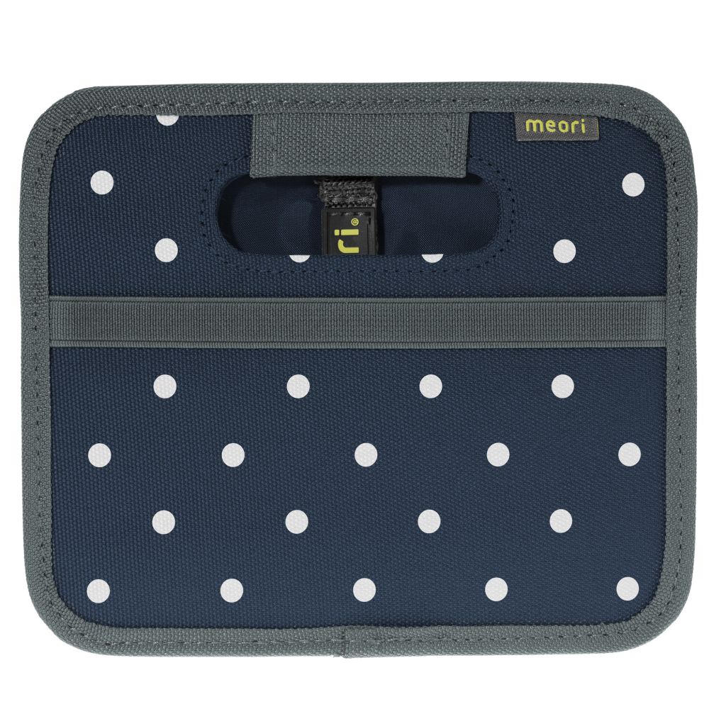 Skládací box Meori Mini, modrá Marine Dots