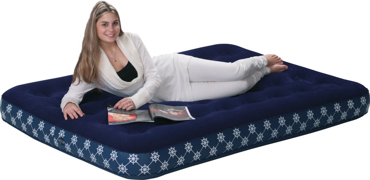 Nafukovací matrace s integrovanou pumpou, 191 x 73 cm