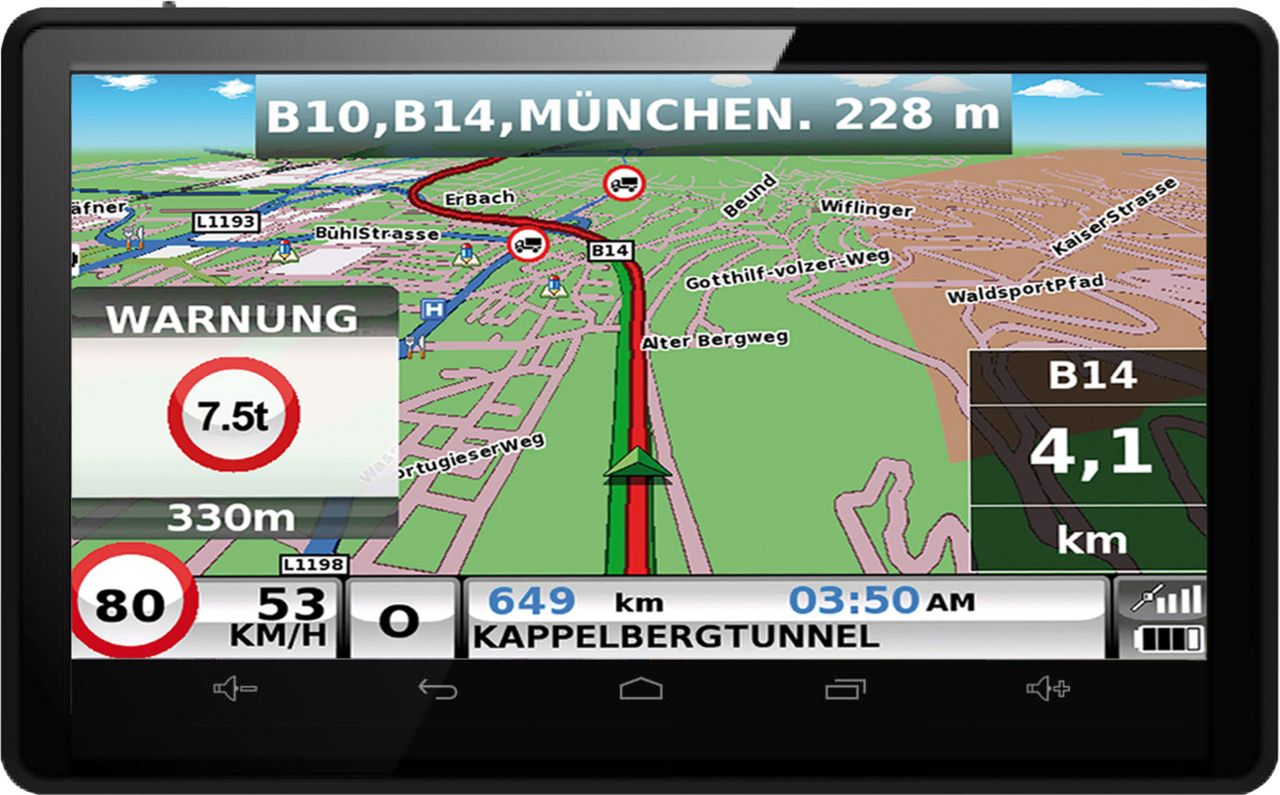 Navigační systém IntelliRoute Caravan 5"