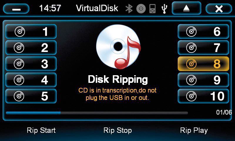 Navigační systém ESX Vision VNC730 FI-Ducato DAB+