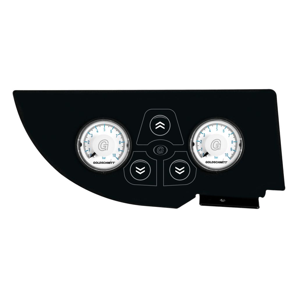Goldschmitt Air Suspension System, 6" Bellows, Dual Circuit, incl. Soft-Touch Control Panel for Fiat Ducato výroba od 07/2006