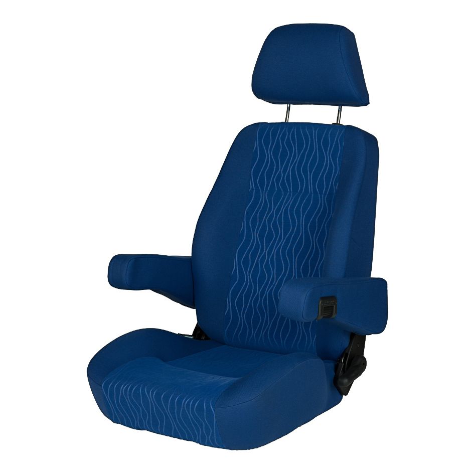 Sedadlo Sportscraft Pilot S5.1, potah Atlantic modrá