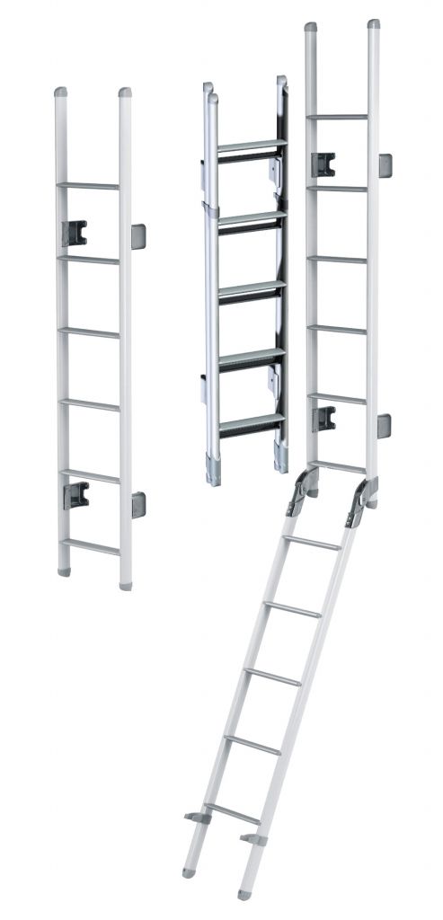 Thule Deluxe žebřík sklopný, 11 příček