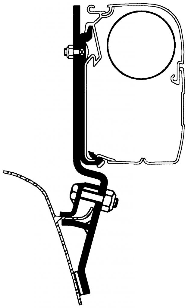 Adapter VW T2 and T3