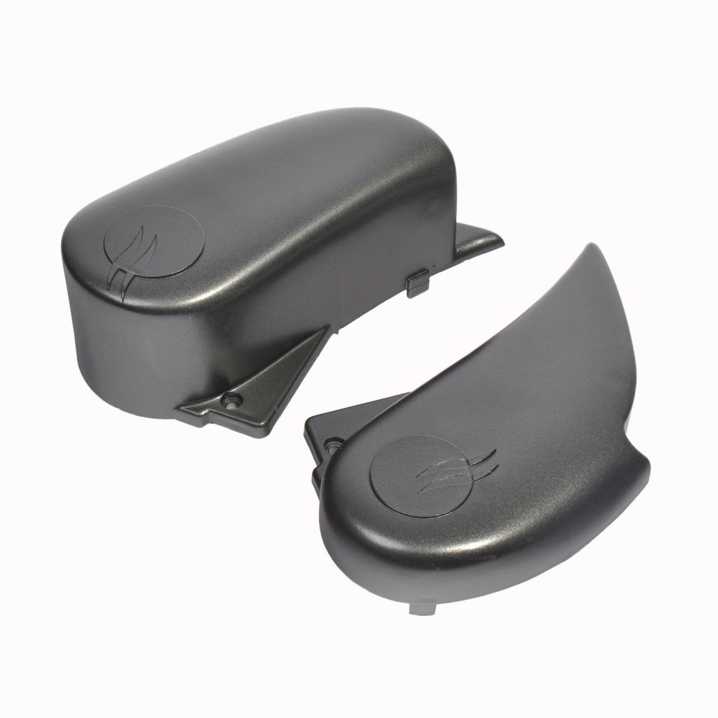 Koncové kryty markýzy Thule Omnistor 6002, antracit, sada